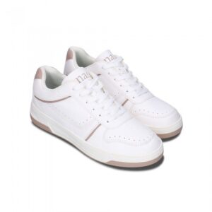 Dara White - Chaussure de sport à lacets - Confort et style pour les femmes passionnées de running - ekomfort
